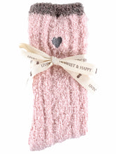 Cozy Simply Southern Fuzzy Sock with Heart