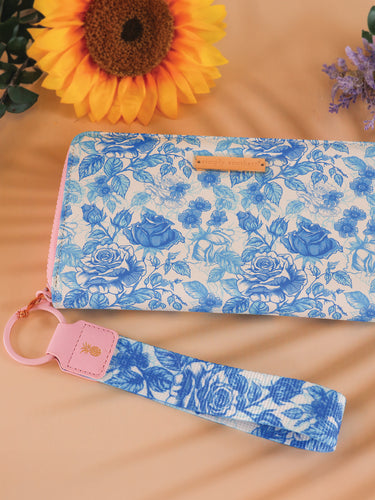 Simply Southern Large Wallet with Wrist Loop in Rose