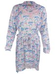 Simply Southern Robe with Beautiful Slip Nightgown in Ribbon