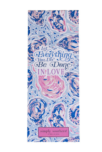 Simply Southern Stationery Lined Notepad Oyster