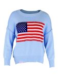 USA Sweater with Surf Background Simply Southern