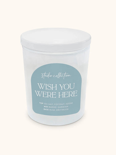 Wish You Were Here Studio Collection Candle