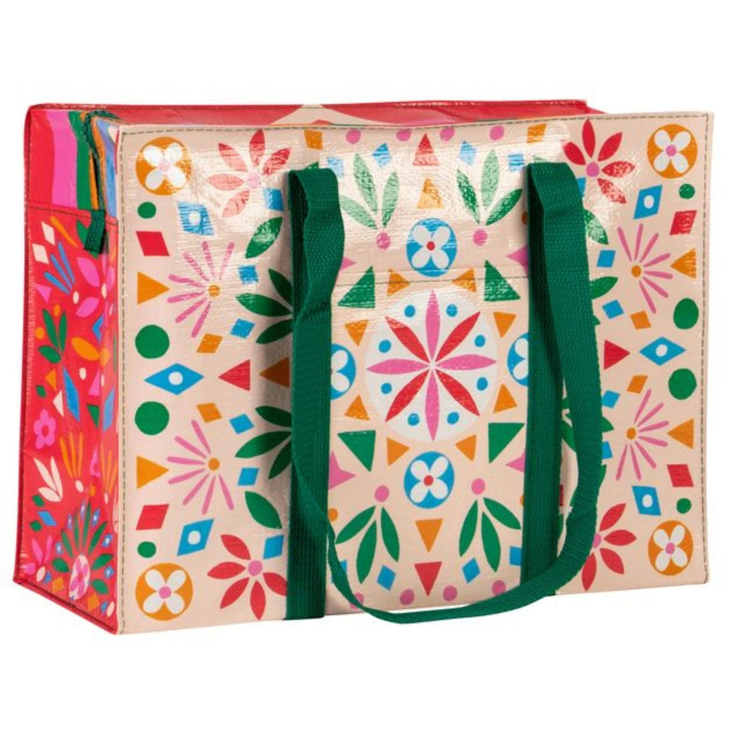 Flower Folk Shoulder Tote