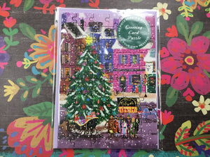 Christmas Town Greeting card