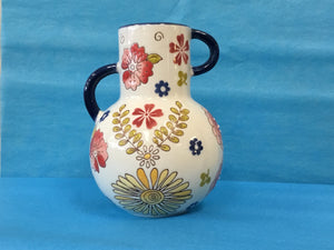 Charming Cottage Stoneware Vase