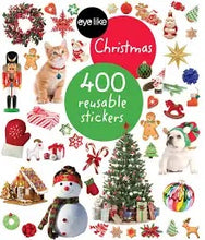 Eyelike Stickers: 400 Reusable Christmas Stickers