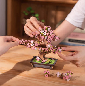 Sakura Bonsai Modern Wooden Puzzle