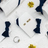 Michigan GO BLUE Gold Plated Script Studs