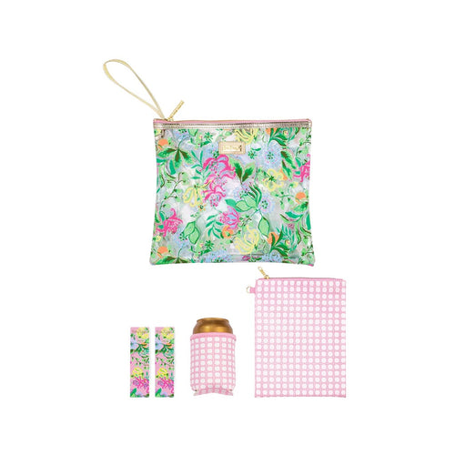 Beach Day Pouch, Via Amore Spritzer