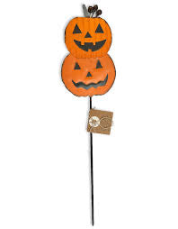 Pumpkin Halloween Stake