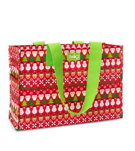 Christmas Crew Reusable Bag - Large