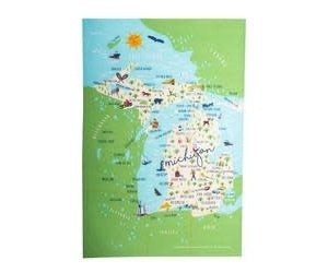 Michigan Tea Towel