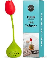 Red Tulip Tea Infuser