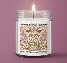 "Grow Through" Calming French Lavender - Luxury Soy Candle