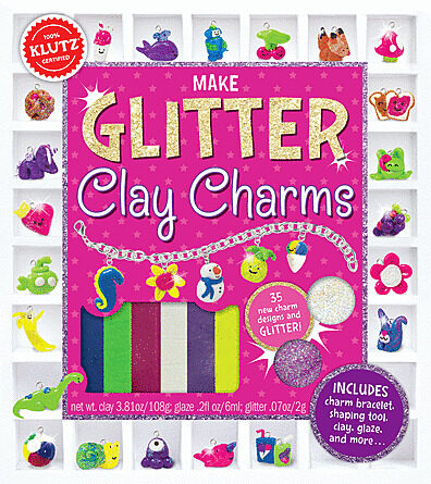 Klutz: Make Glitter Clay Charms Kit