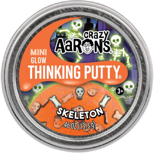 Crazy Aaron’s Trick or Treat Skeleton Thinking Putty