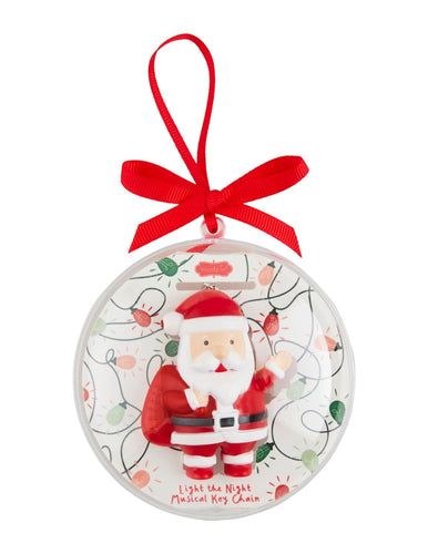 Santa Musical Keychain