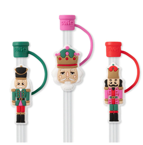 Classic Nutcracker Straw Topper Set