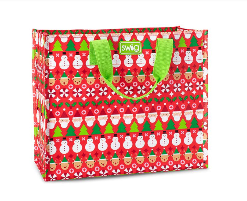 Christmas Crew Reusable Bag - Medium