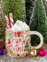 Natural Life Cup of Happy Holiday Stoneware Mug