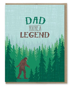 Dad You’re a Legend Card