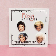 The Golden Girls Stud Earrings