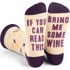 Bring Me White Wine Socks