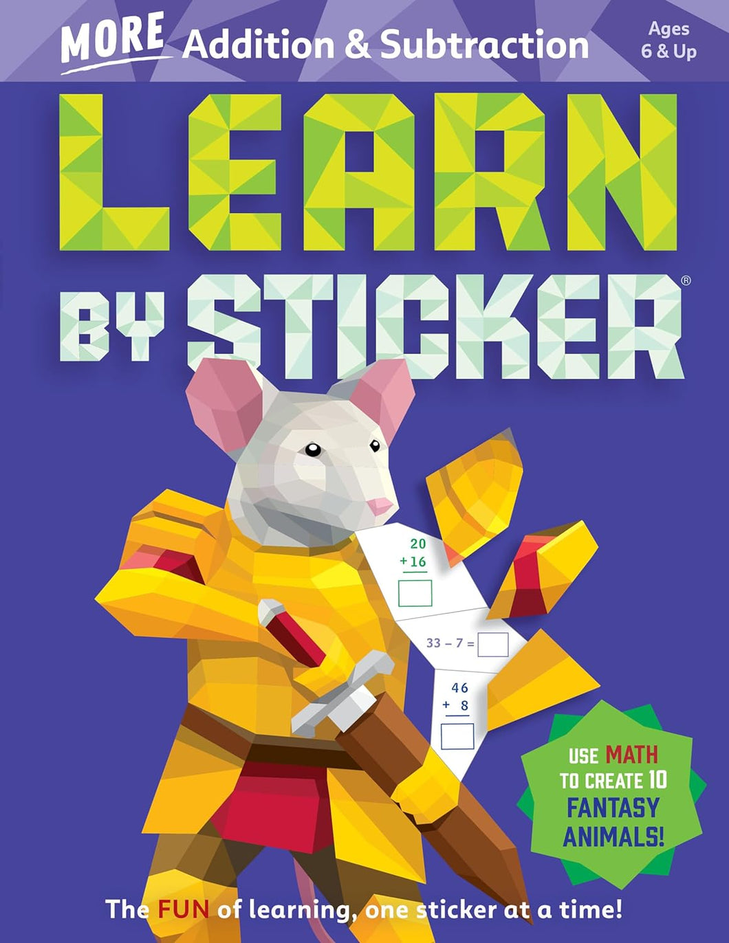 Learn by Sticker: Addition and Subtraction