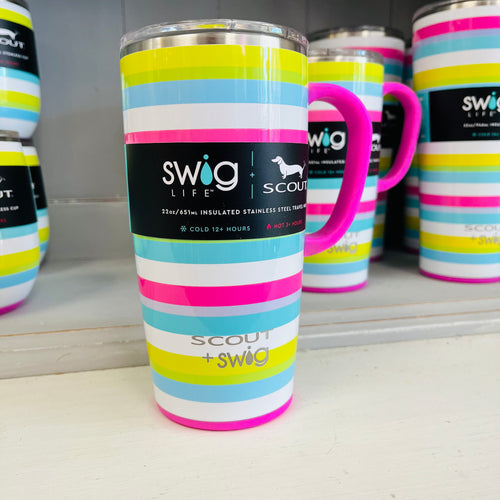 SCOUT Sweet Tart Swig Travel Mug 22 Oz