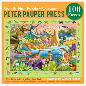 Seek & Find Dinosaur Puzzle