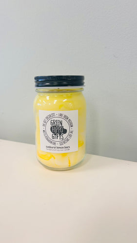 Sunburst Lemon Bars-16 oz. Pint Mason Jar Candles