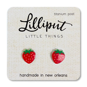 Lilliput Strawberry Earrings