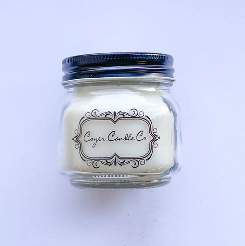 Vanilla- 8oz Mason Jar Candle