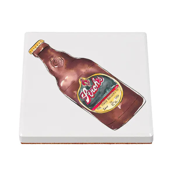 Stroh’s Ceramic Coaster