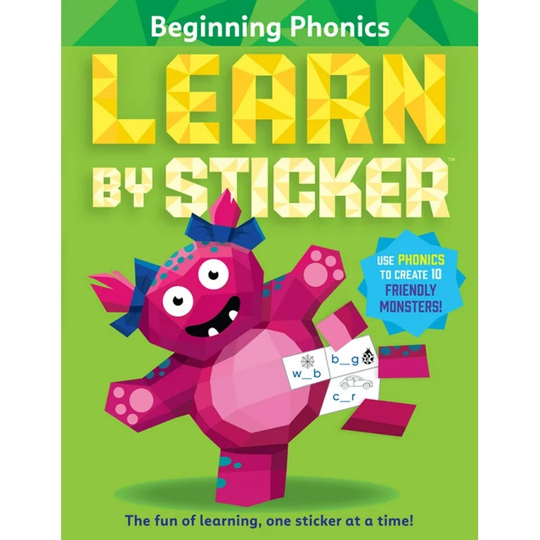 Learn by Sticker: Phonics