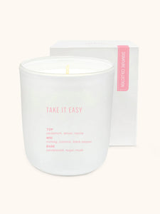 Take it Easy Signature Candle