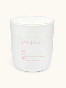 Take it Easy Signature Candle