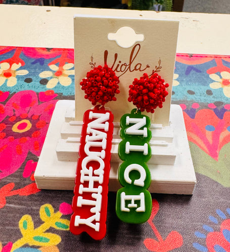 Naughty and Nice Earrings