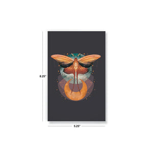 Cosmic Moth Classic Layflat Notebook