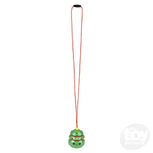 Light-Up Christmas Tree Necklace 36"