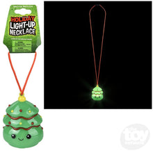 Light-Up Christmas Tree Necklace 36"