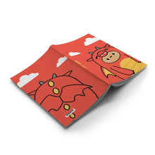 Smoko Tayto Dragon Layflat Journal Notebook