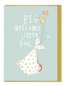 Big Welcome Little One Noi Publishing Greeting Card