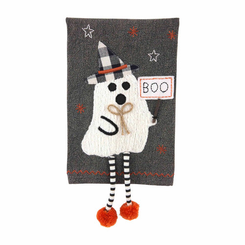 Halloween Dangle Leg Tea Towel