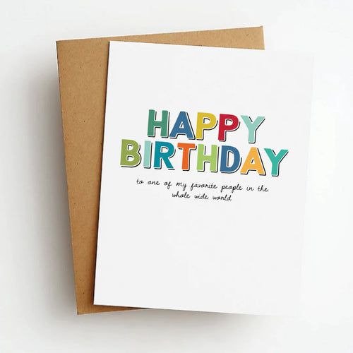 Birthday Book Card – Green Hippo Gifts