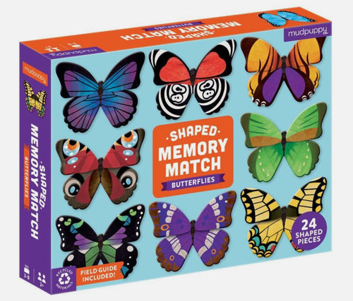 Butterflies Shaped Memory Match