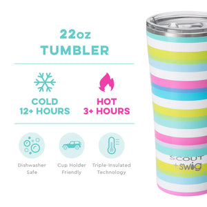 SCOUT Sweet Tarts Swig Tumbler 22 oz