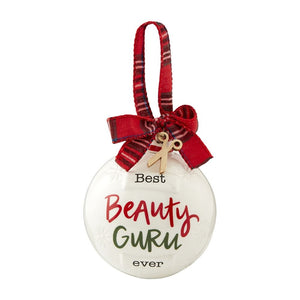 Best Beauty Guru Ever Ornament