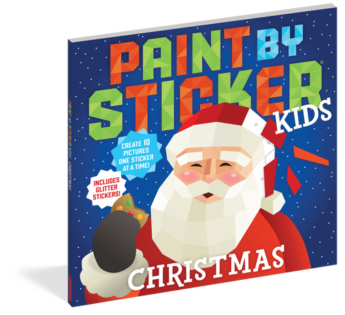 Paint by Stickers Kids: Christmas