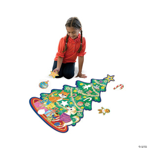 Christmas Tree Floor Puzzle